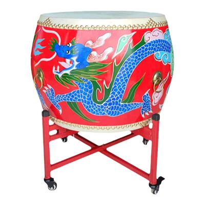彩绘鼓大鼓秧歌鼓牛皮鼓大鼓舞台演出鼓龙鼓寺庙鼓成人大鼓堂鼓