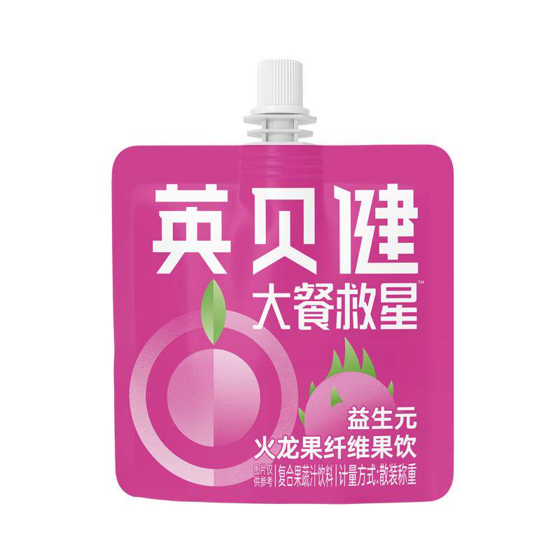英贝健大餐救星益生元火龙果汁