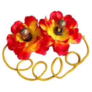 尔玛羌铃舞蹈道具中国民族舞蹈专用羌族肩铃手工带绳艺考表演道具