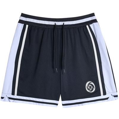 准者男士篮球四分透气短裤