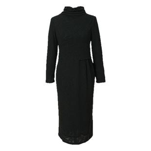 JAN AN NO 简爱诺商场同款优雅绵羊毛针织连衣裙冬新款J870200LQ