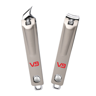 金达强人V9新款大号斜尖口指甲刀平口指甲剪指甲钳剪指刀家用实惠