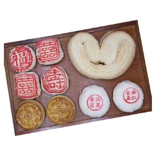 天津特产传统糕点点心白皮八件枣泥卷手工蛋糕小吃礼盒年货京八件