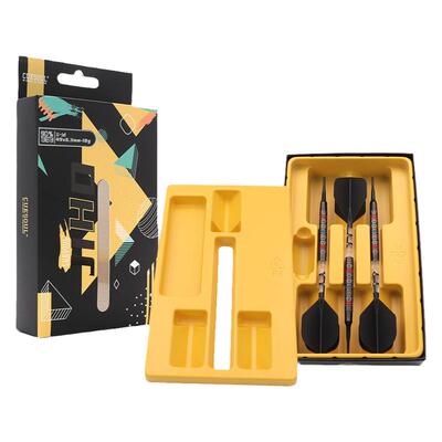 CUESOUL/Q獸JIHO几何系列S1 90%钨钢软式硬式专业比赛飞镖T19镖翼