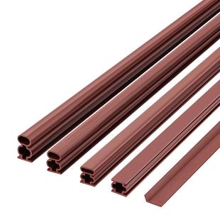 防盗门缝隙密封条加厚防风静音胶条门框入户门防撞条卧室门隔音条