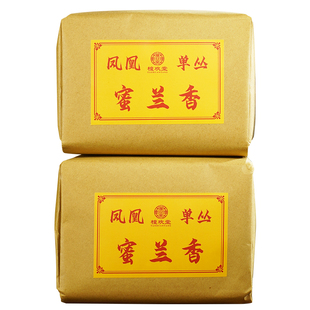 檀欢堂凤凰单枞茶蜜兰香潮州单丛茶高山春茶鸭屎香浓香型纸包500g