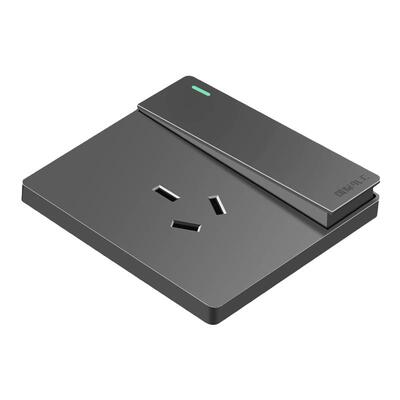 16a空调开关带插座86型