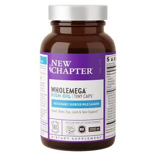 NewChapter新章深海美容鱼油omega3女生健身抗护发养肤炎7脱发痘