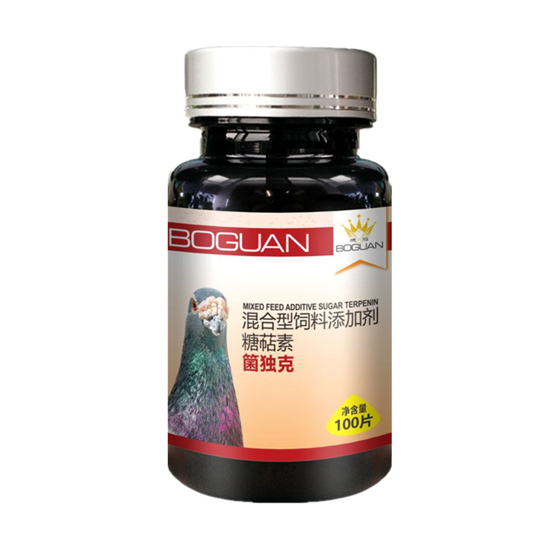 搏冠菌独克片赛鸽种鸽肠道