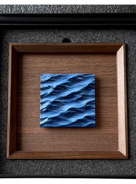 海浪装饰画摆件客厅创意装饰画