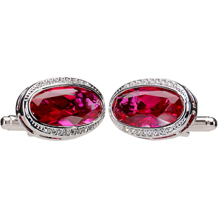 SamTailor水晶袖扣男士礼物轻奢定制高级法式衬衫袖口钉礼盒装