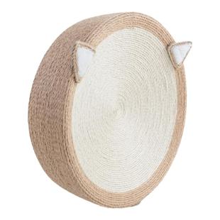 猫抓板圆形耐磨不掉屑剑麻猫窝一体猫咪玩具宠物磨爪器耐抓猫抓盆