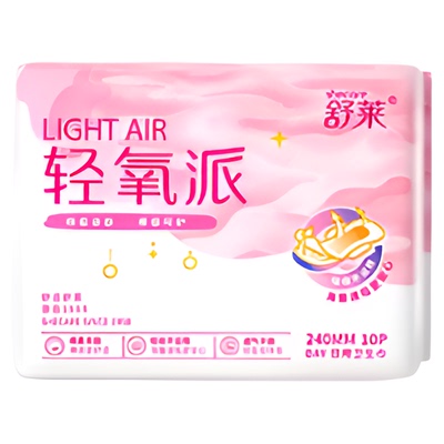 舒莱轻氧派日夜组合卫生巾