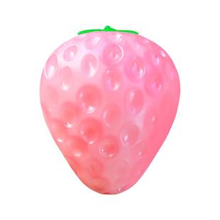 草莓变色捏捏乐减压神器女生孩子办公室解压球非玩具儿童发泄整蛊