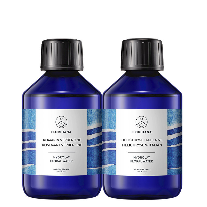 Florihana法国F家纯露套装200ML*2 控油舒缓保湿补水湿敷爽肤水