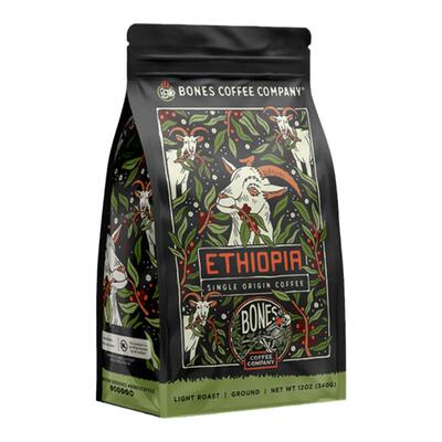 白骨咖啡埃塞俄比亚轻度咖啡豆