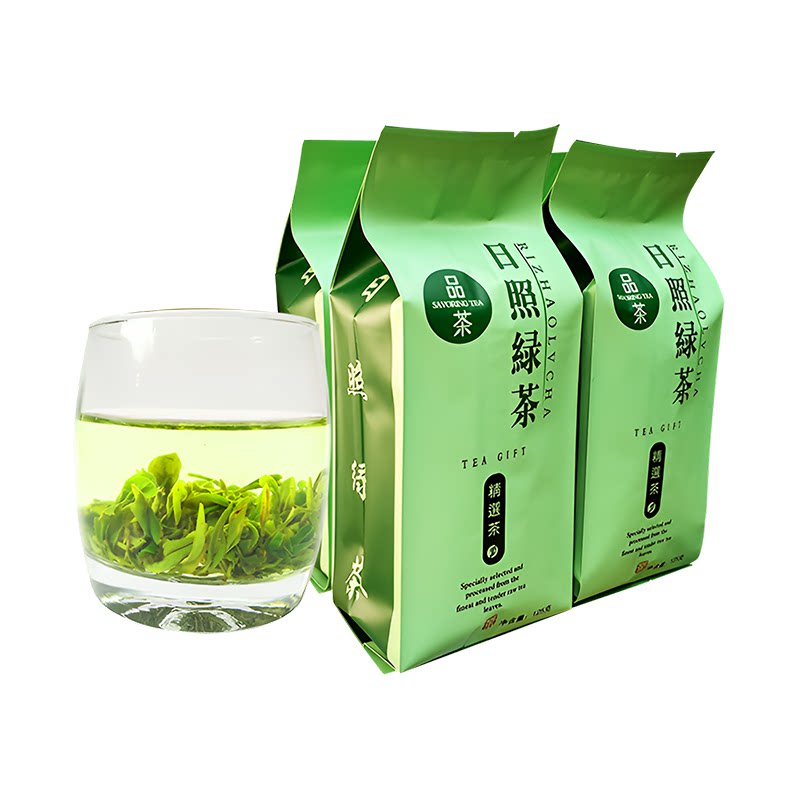 日照绿茶2026新茶叶特级明前春豆香板栗浓香高山东云雾散袋装500g