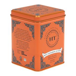 Harney Sons哈尼桑尔丝进口日落热肉桂红茶包茶叶袋泡茶40g/20包