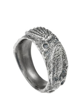 南风歌原创设计情侣戒指纯银节日