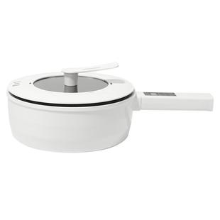 美国小猪电煮锅多功能迷你小火锅家用宿舍学生泡面锅电炒锅带蒸锅