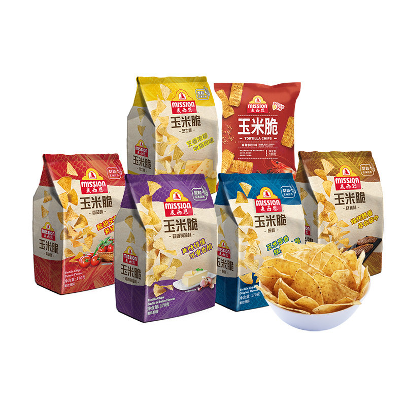 麦西恩蒜香粗粮办公室休闲玉米片