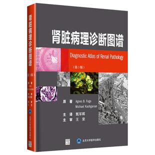 肾脏病理诊断图谱 第3版第三版 诊断肾脏疾病的实用参考书 临床实用肾脏病学内科学病理诊断学书 北京大学医学出版社9787565923043
