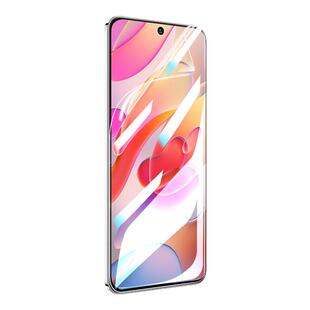 适用红米note10pro手机膜小米note10钢化水凝膜redminote10防摔保护red米105g全屏软膜5G贴膜nont10por全包p
