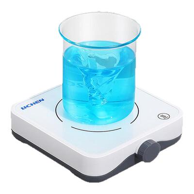 力辰迷你磁力搅拌器实验室小型数显定时加热恒温1L2L电磁搅拌仪台