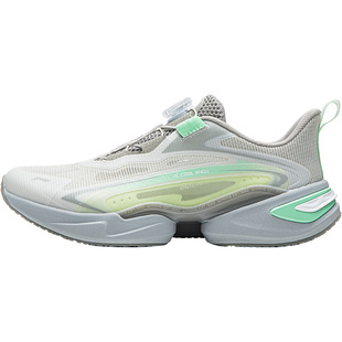 李宁童鞋儿童运动鞋男童大童2026春夏新款透气减震旋转纽扣跑步鞋