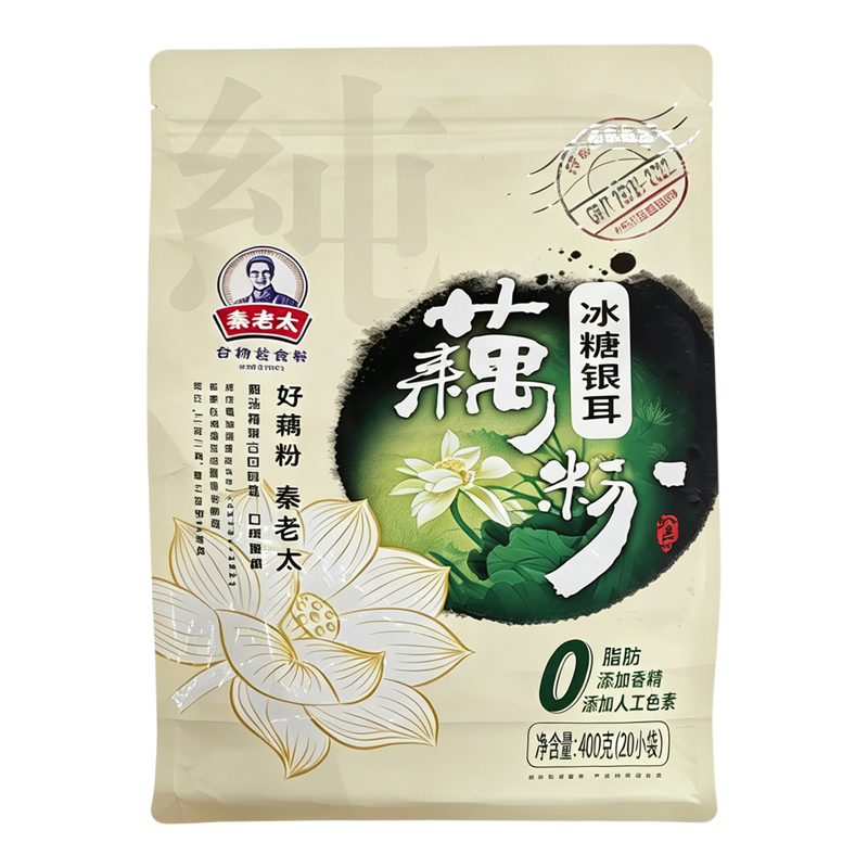 秦老太冰糖银耳藕粉速溶无脂