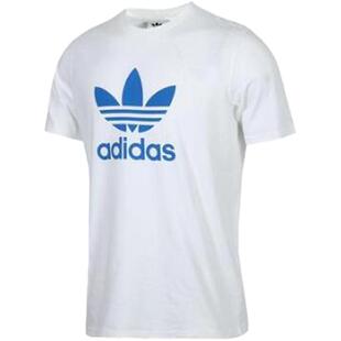 Adidas/阿迪达斯正品男装 当季男子三叶草运动休闲短袖T恤 DH5774