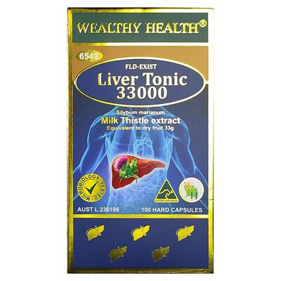 wealthyhealth奶蓟草水飞蓟素