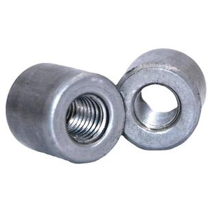 圆柱焊接螺母内螺丝套管圆柱型加长螺母柱铁连接M6M8M10M12M14M16