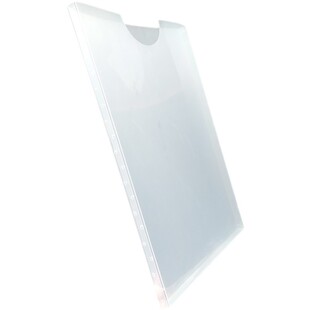 壁挂盒文具盒透明塑料资料盒封套盒文件壳A4透明文件盒可挂墙壁盒