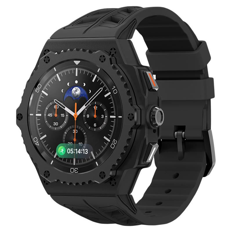 适用三星watch846mm金属壳表带