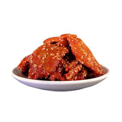 广西北海特产海味香辣蜜汁红娘鱼干鱼片即食罐装休闲零食品