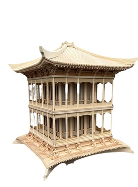 中式木雕仿古建筑软装悬挂饰品灯