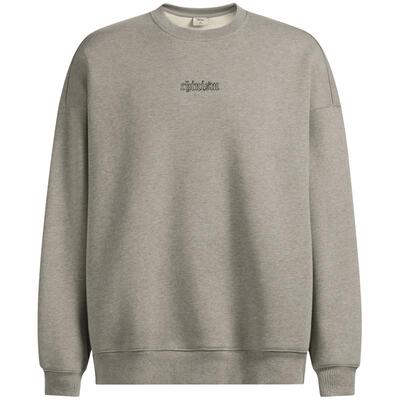 CHINISM赤尘圆领加绒卫衣男