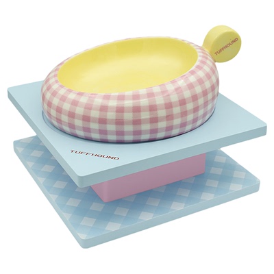 Tuffhound它愿猫碗陶瓷猫食盆宠物碗饭碗喝水碗狗碗护颈椎防打翻