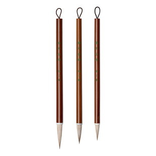 张小凤毛笔狼羊合锋毛笔书法专用兼毫毛笔小楷毛笔书法专用初学者入门套装毛笔文房四宝一整套狼毫毛笔礼盒装