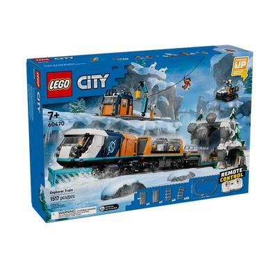 乐高城市60470极地探险特快列车