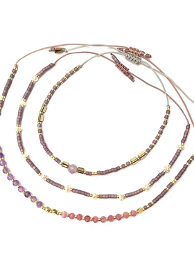 vikiko新款甜美全新只羡碧玺手链