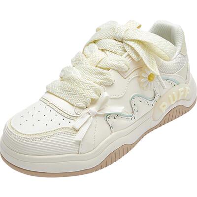 巴拉巴拉板鞋女童小白鞋甜美透气