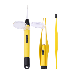 儿童专用掏耳勺神耳朵器充电发光掏耳朵神器软头可视扣挖耳勺采耳