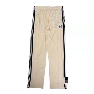 垂顺高级感！NEEDLES天鹅绒长裤