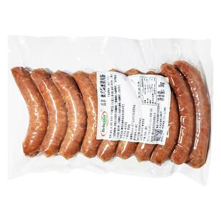 百倍德德式烟熏猪肉肠香肠烤肠肉粒多汁烘焙肠烧烤爆汁早餐肠商用