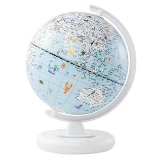 得力AR语音智能地球仪天猫精灵AI智能学生地理教学大号小学生初中生专用带灯发光摆件儿童节礼物