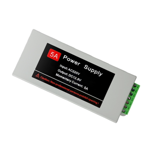 门禁电源12V5A门禁系统专用电源控制器电插锁磁力锁UPS锂电池3A专用门禁系统控制器变压器