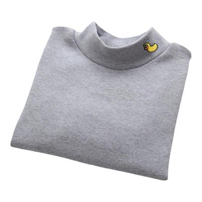 儿童半高领打底衫男童女童中领