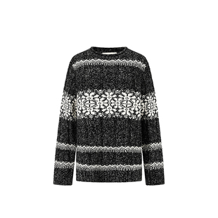 【现货】SWAYING 25AW 费尔岛提花大毛衣 DOUBLEBOO